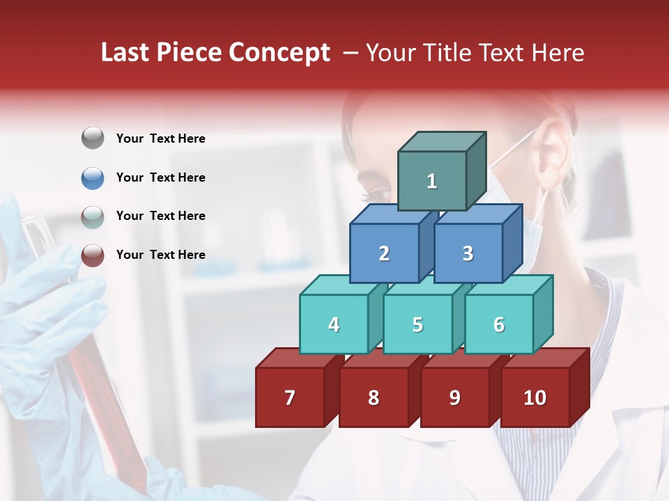 Healthcare Tube Care PowerPoint Template