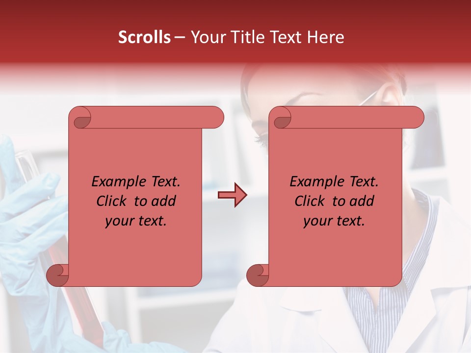 Healthcare Tube Care PowerPoint Template