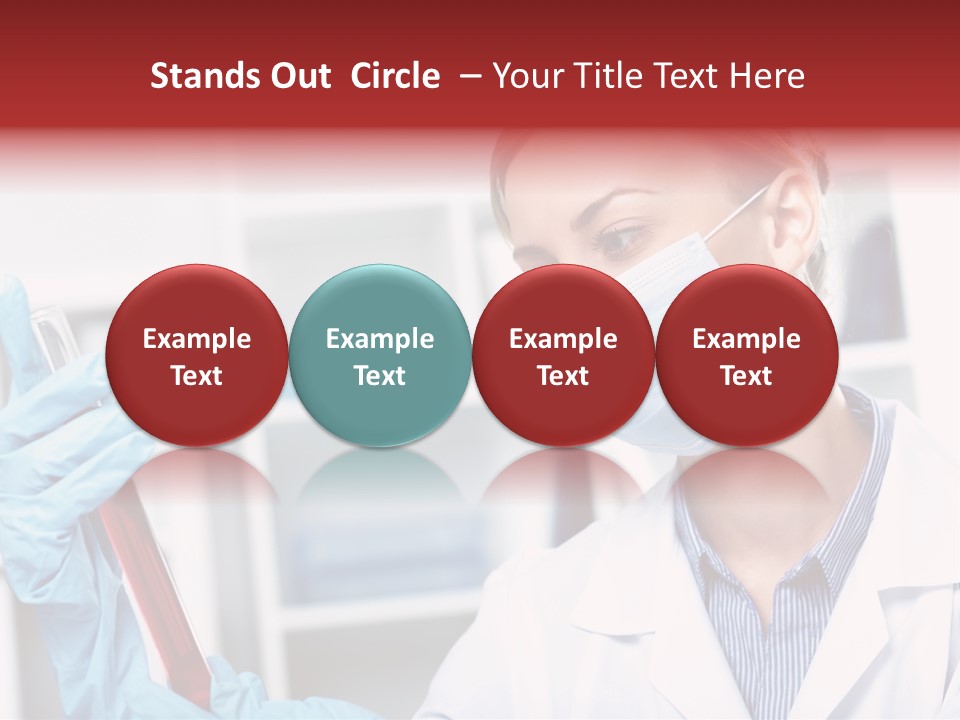 Healthcare Tube Care PowerPoint Template