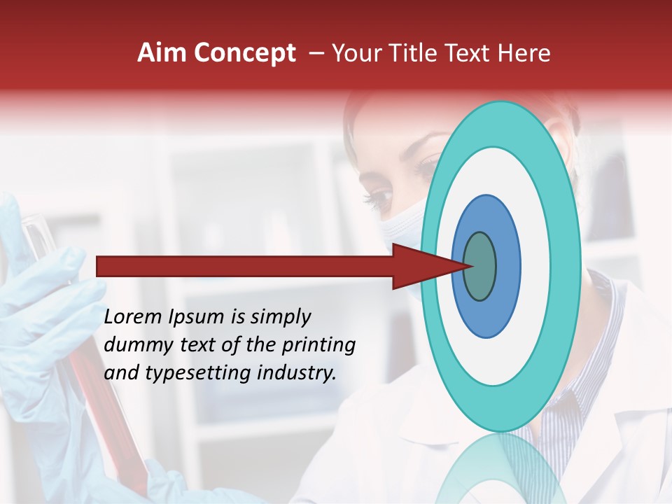 Healthcare Tube Care PowerPoint Template