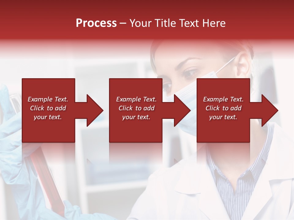 Healthcare Tube Care PowerPoint Template