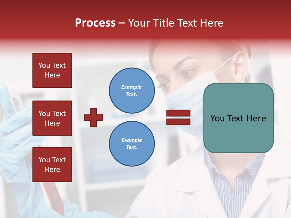 Healthcare Tube Care PowerPoint Template