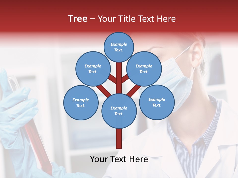 Healthcare Tube Care PowerPoint Template