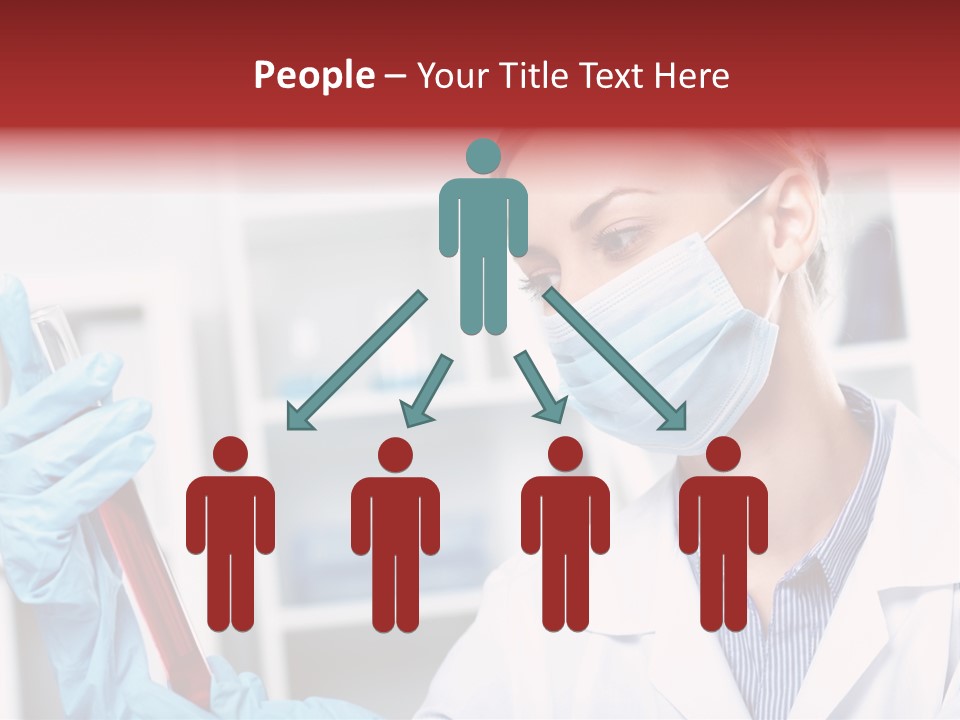 Healthcare Tube Care PowerPoint Template