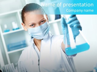 Microbiology Discovery Protectio PowerPoint Template