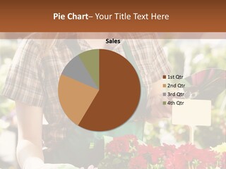 Flower Agriculture Workwear PowerPoint Template