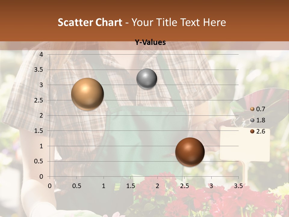 Flower Agriculture Workwear PowerPoint Template