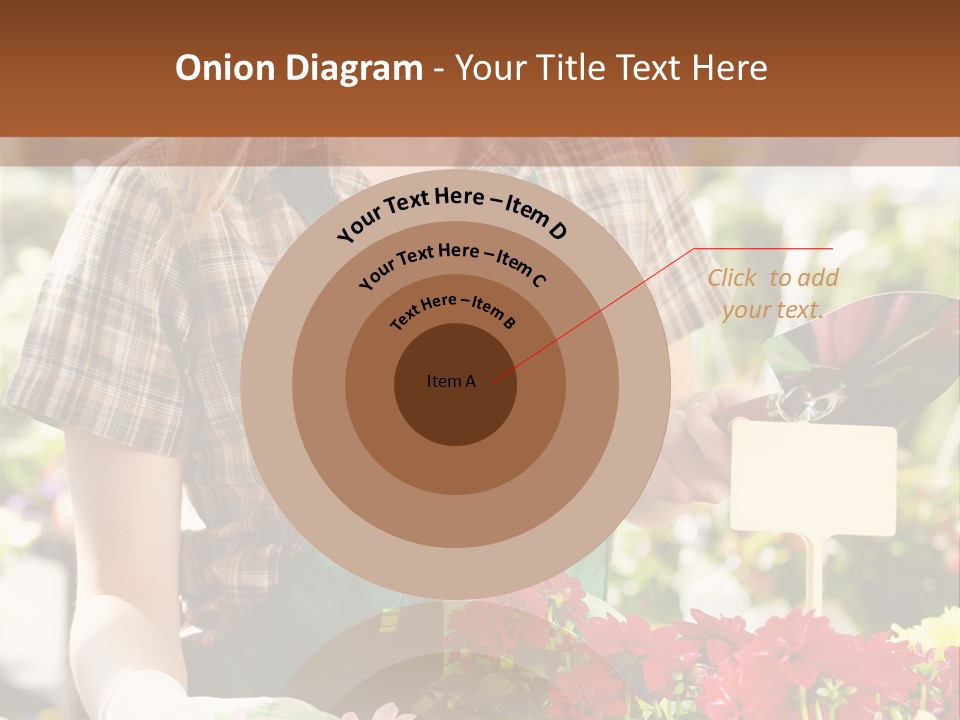 Flower Agriculture Workwear PowerPoint Template