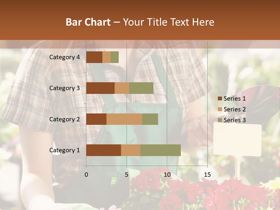Flower Agriculture Workwear PowerPoint Template