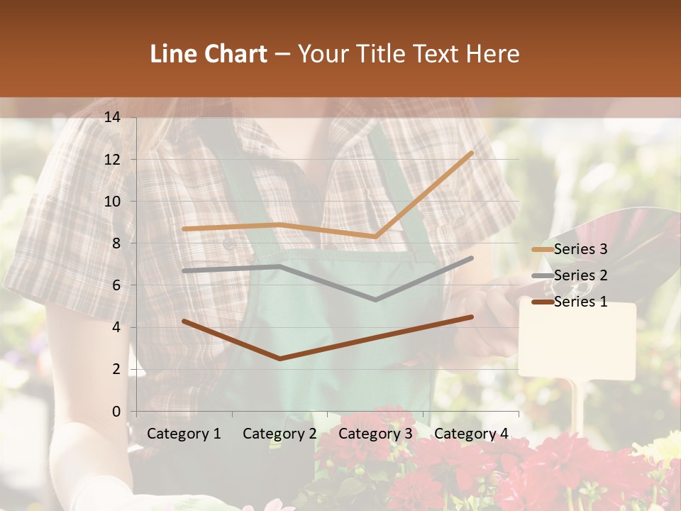 Flower Agriculture Workwear PowerPoint Template