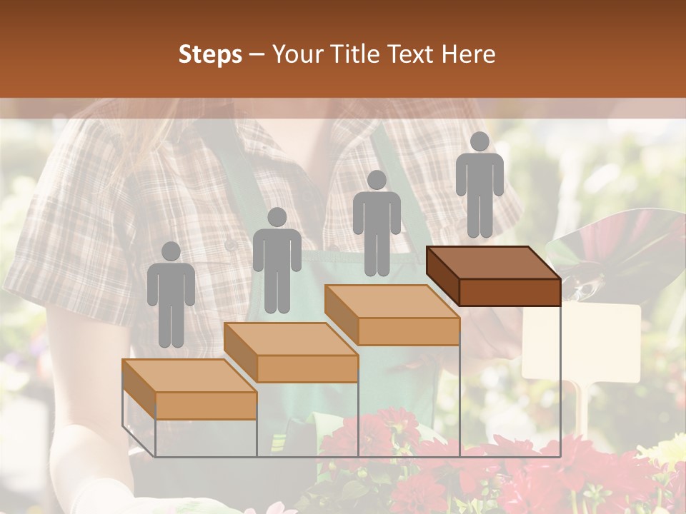 Flower Agriculture Workwear PowerPoint Template