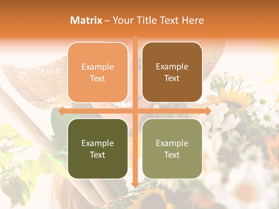 Fresh Garden Grass PowerPoint Template