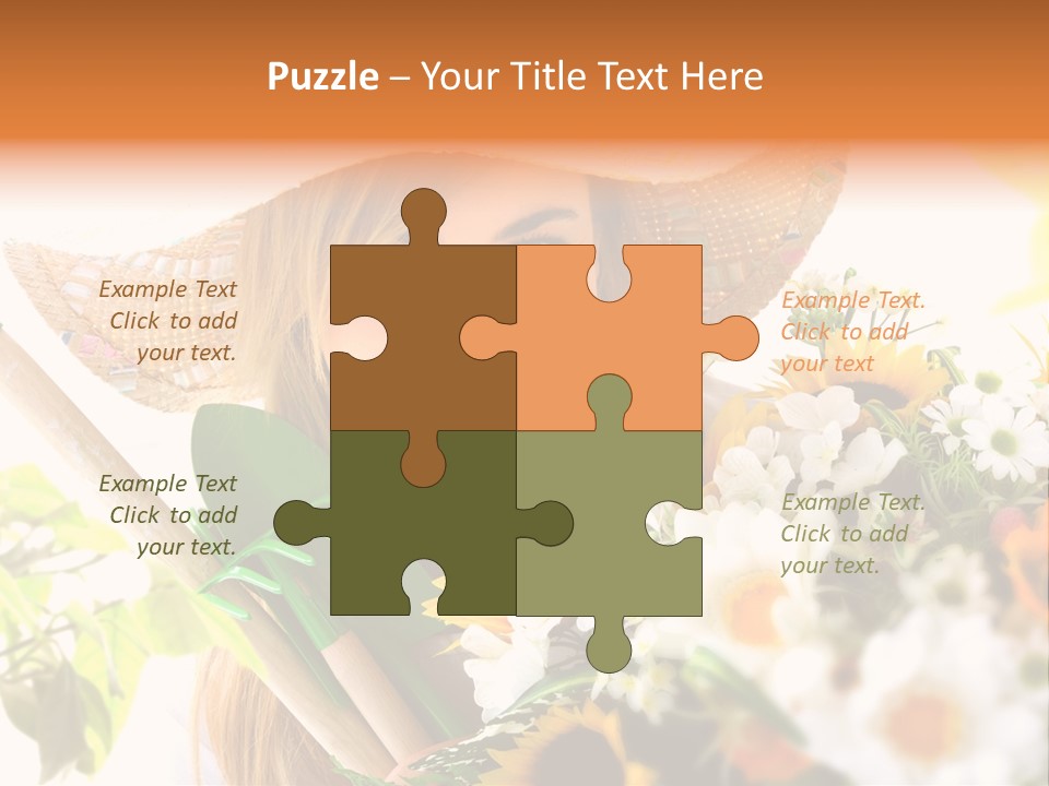 Fresh Garden Grass PowerPoint Template