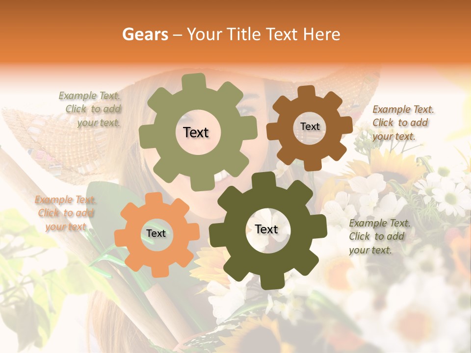 Fresh Garden Grass PowerPoint Template