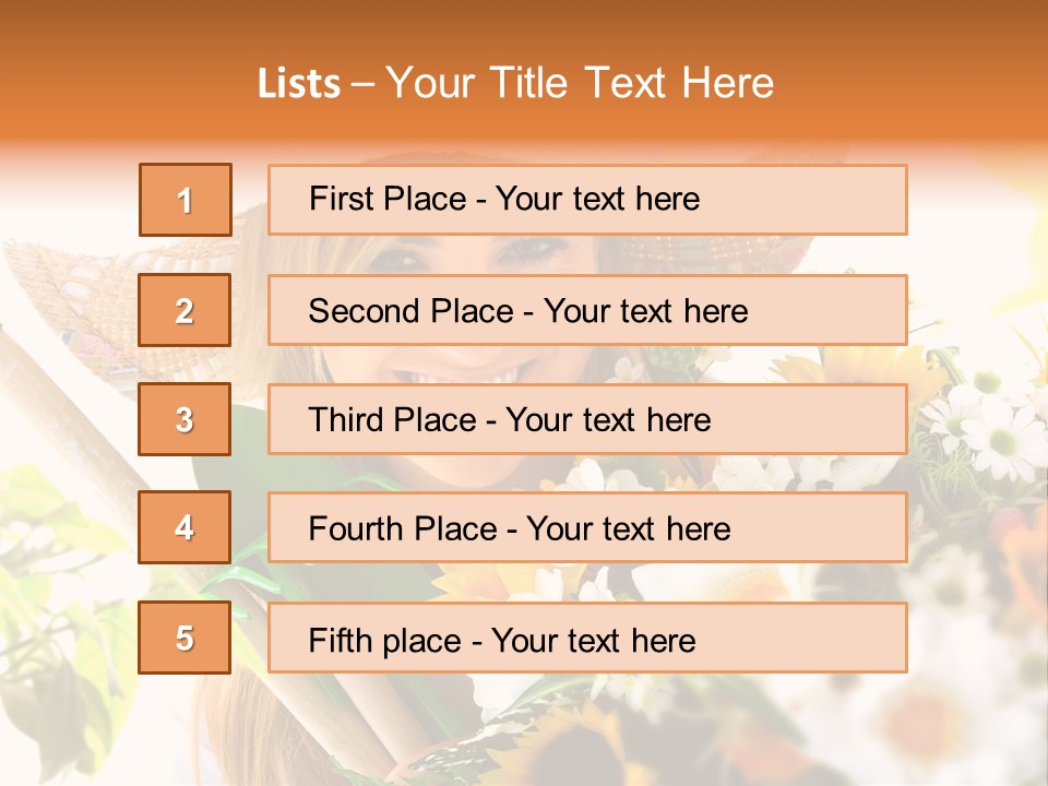 Fresh Garden Grass PowerPoint Template