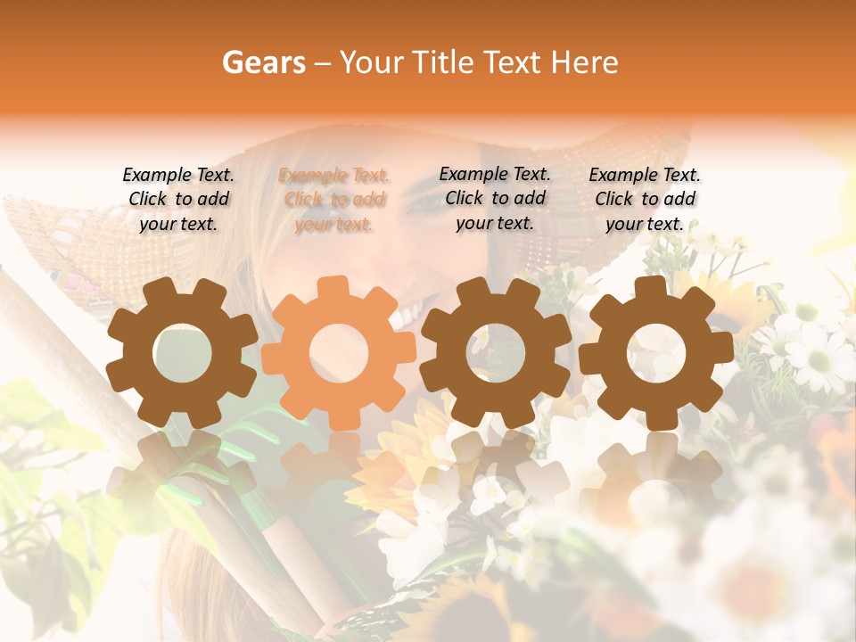 Fresh Garden Grass PowerPoint Template