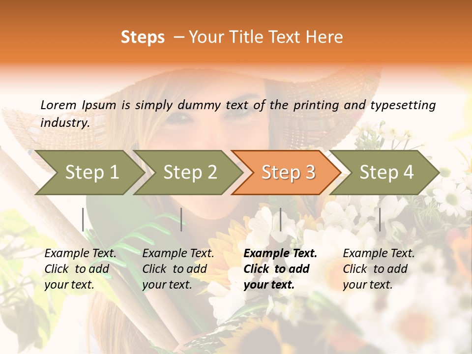 Fresh Garden Grass PowerPoint Template