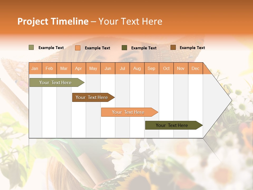 Fresh Garden Grass PowerPoint Template