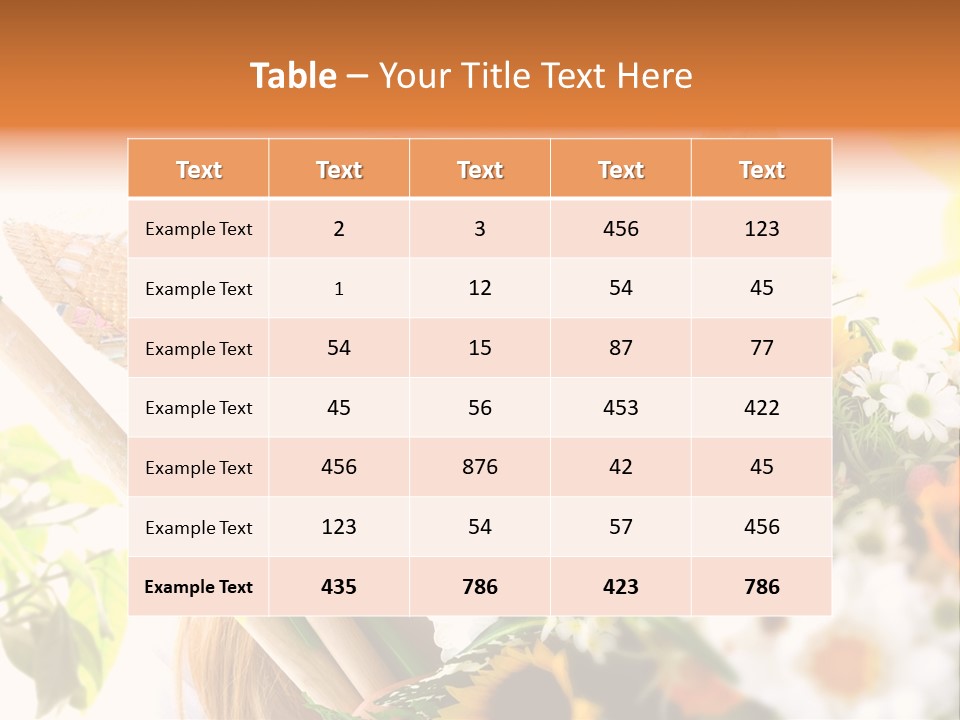 Fresh Garden Grass PowerPoint Template