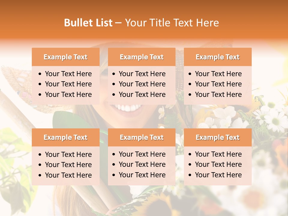 Fresh Garden Grass PowerPoint Template