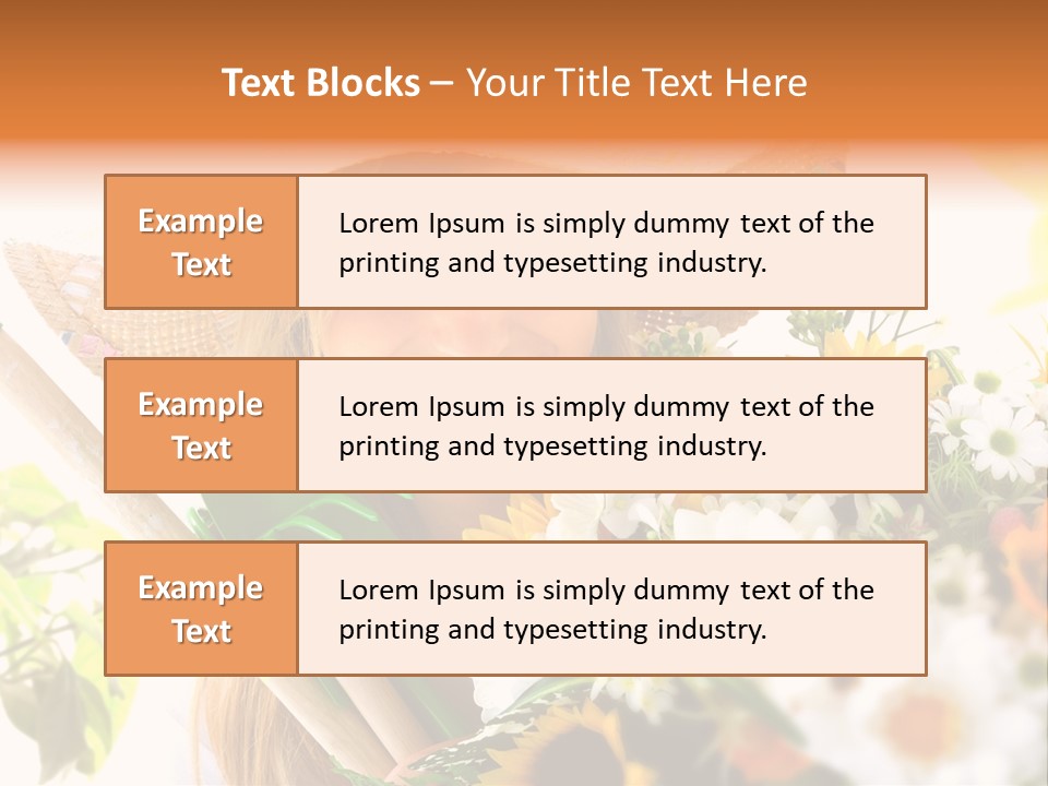 Fresh Garden Grass PowerPoint Template