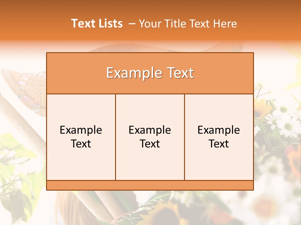 Fresh Garden Grass PowerPoint Template