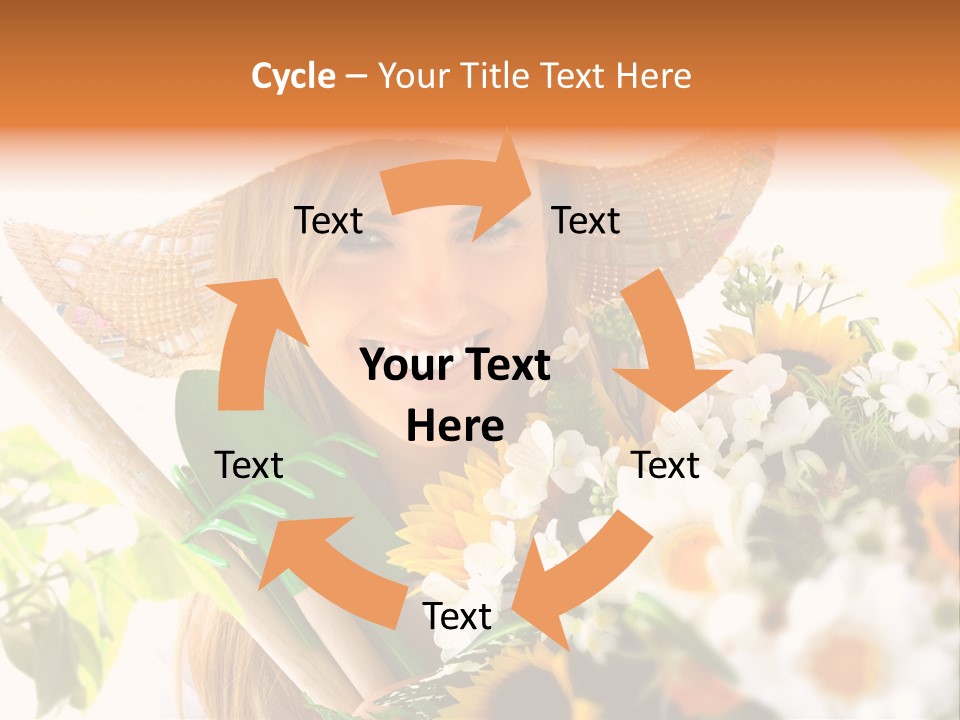 Fresh Garden Grass PowerPoint Template