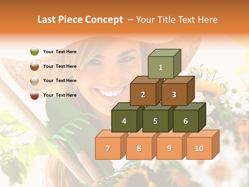 Fresh Garden Grass PowerPoint Template