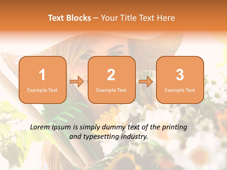 Fresh Garden Grass PowerPoint Template