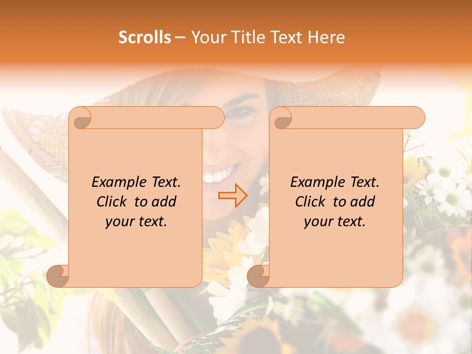 Fresh Garden Grass PowerPoint Template
