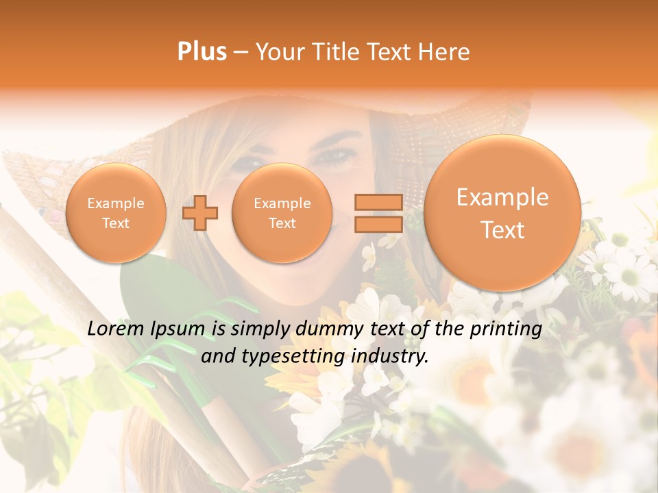 Fresh Garden Grass PowerPoint Template