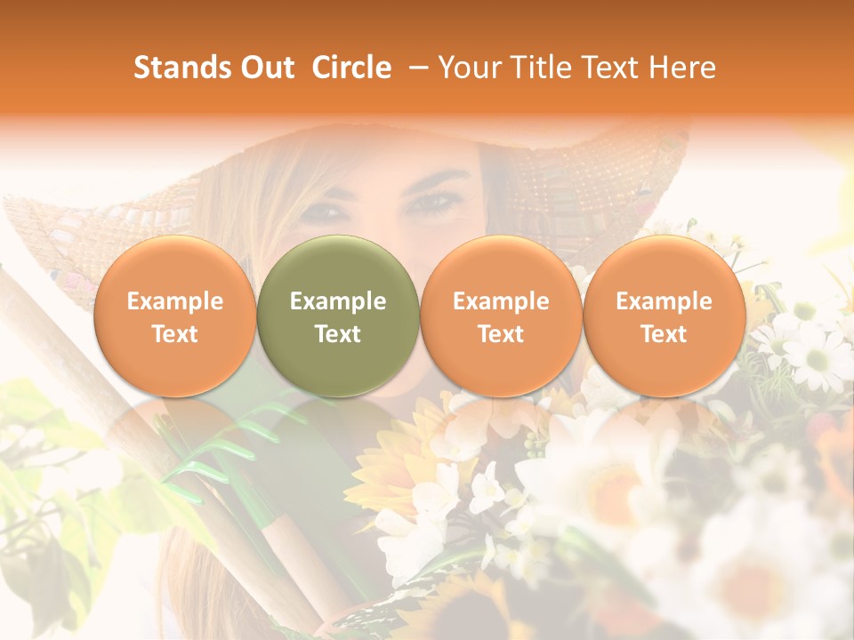 Fresh Garden Grass PowerPoint Template