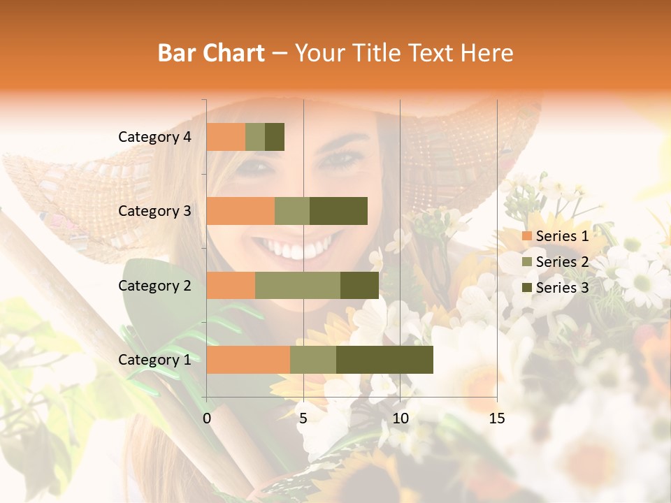 Fresh Garden Grass PowerPoint Template