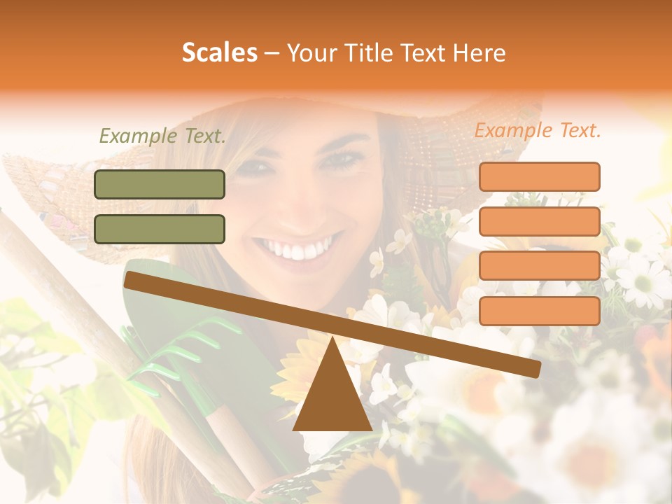 Fresh Garden Grass PowerPoint Template