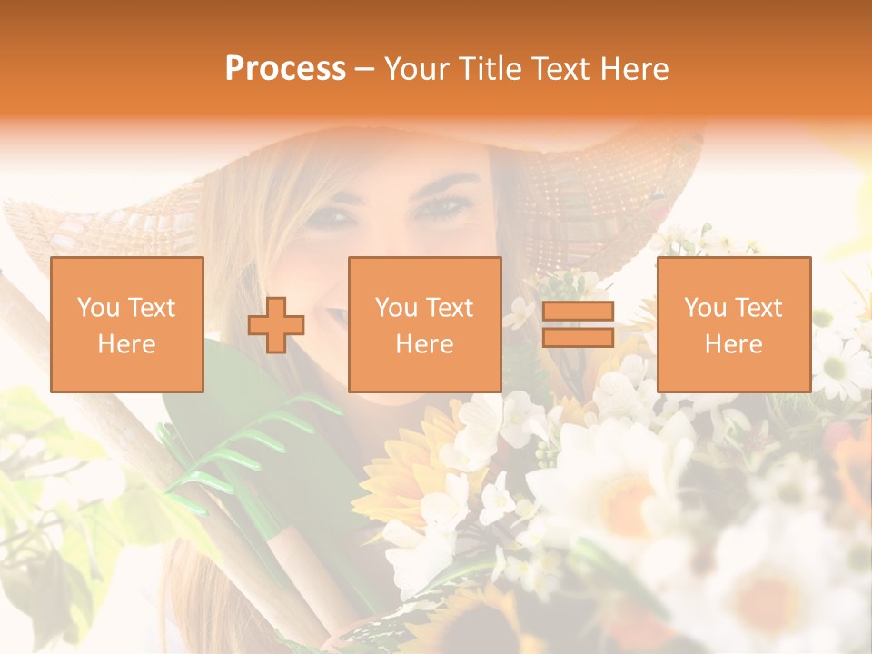 Fresh Garden Grass PowerPoint Template