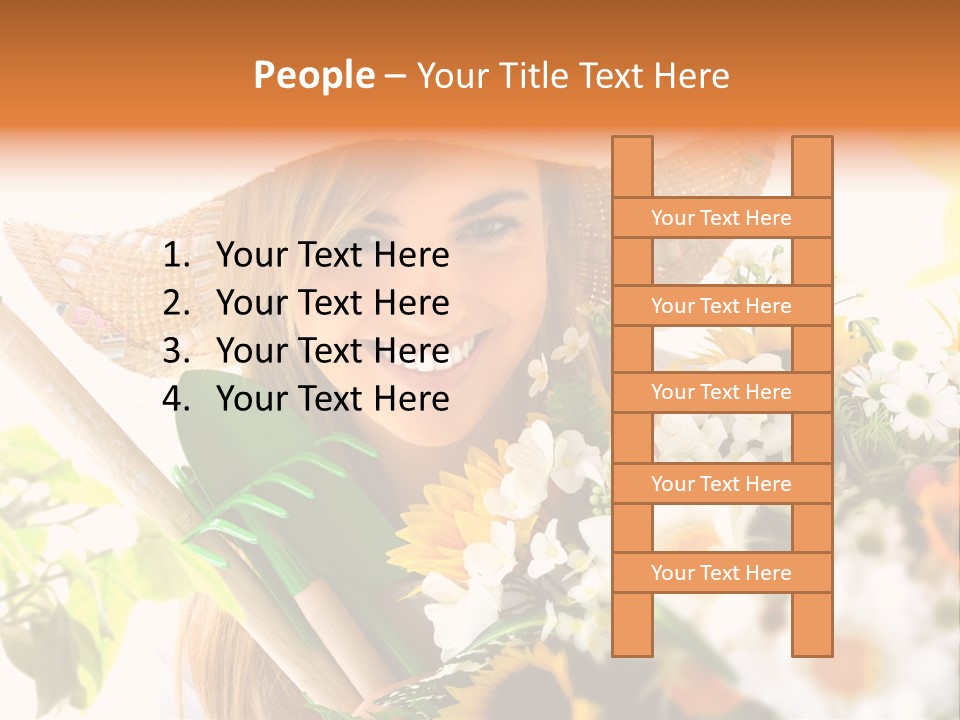 Fresh Garden Grass PowerPoint Template