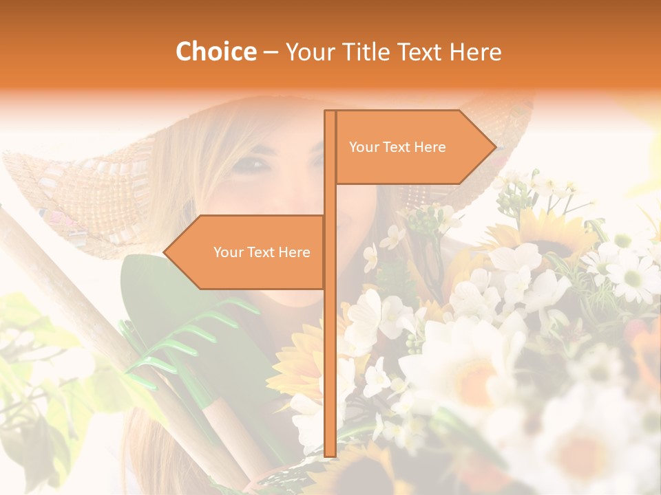 Fresh Garden Grass PowerPoint Template