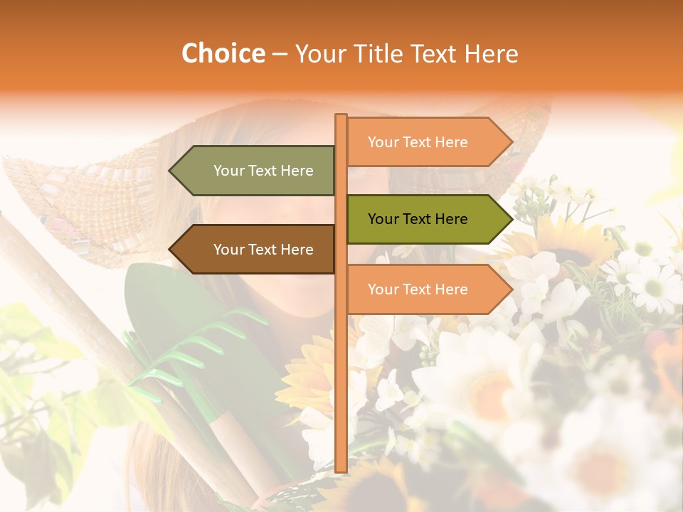 Fresh Garden Grass PowerPoint Template