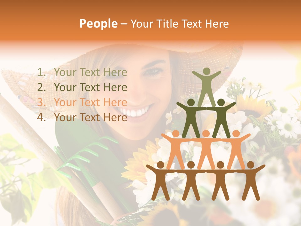 Fresh Garden Grass PowerPoint Template