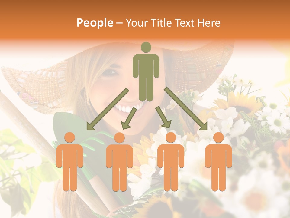 Fresh Garden Grass PowerPoint Template