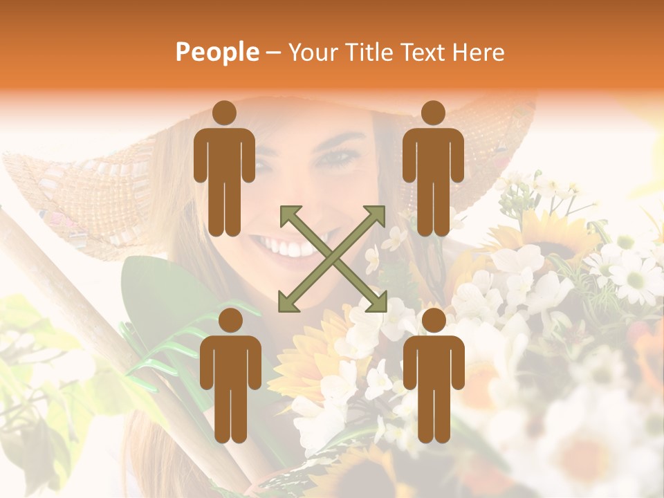 Fresh Garden Grass PowerPoint Template