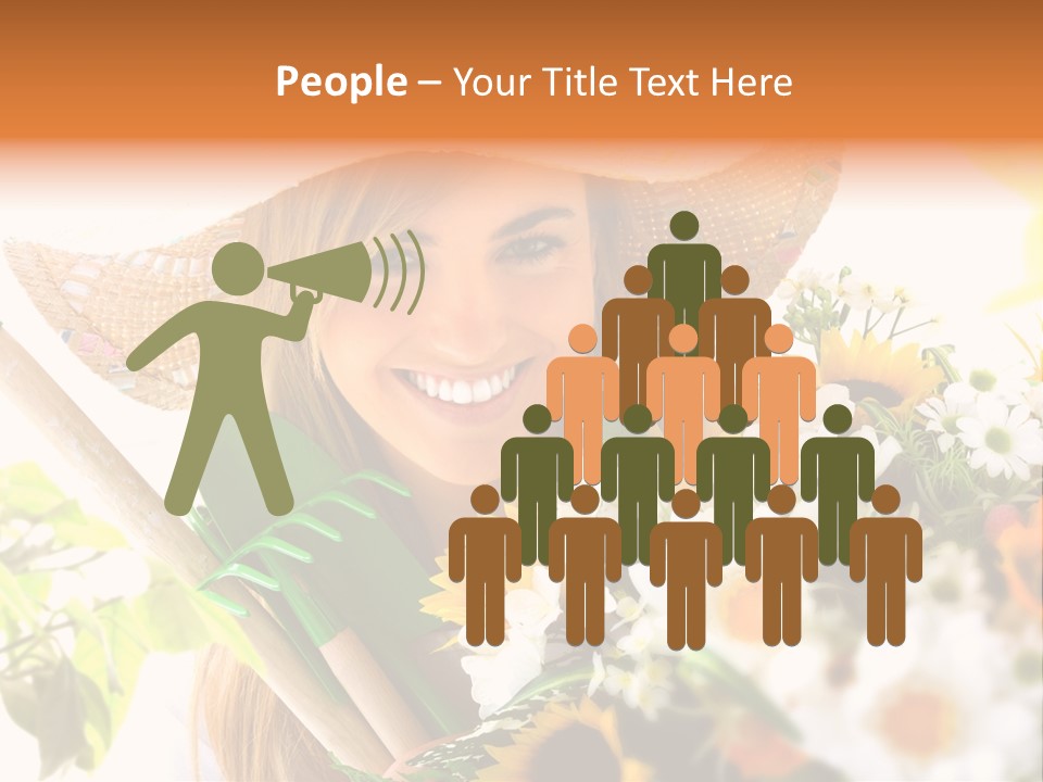 Fresh Garden Grass PowerPoint Template