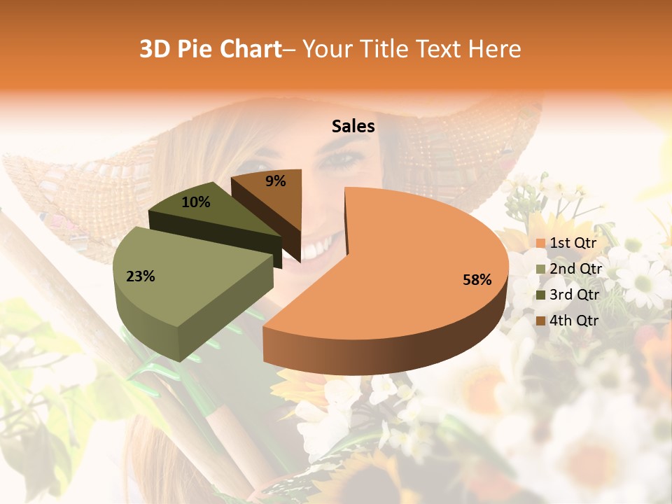 Fresh Garden Grass PowerPoint Template