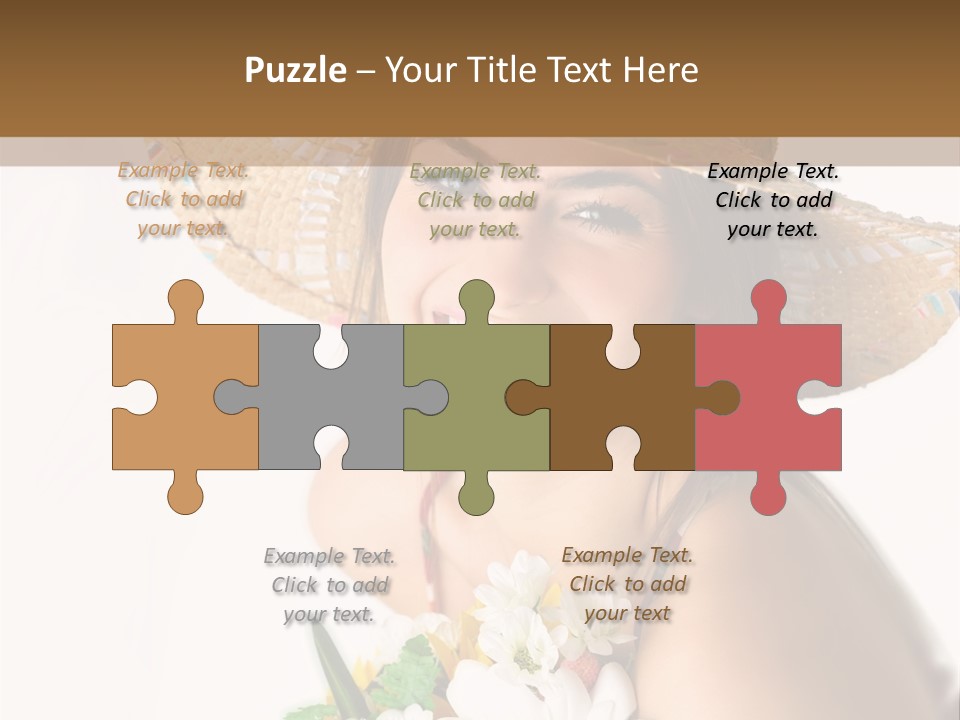 Garden Attractive Seductive PowerPoint Template