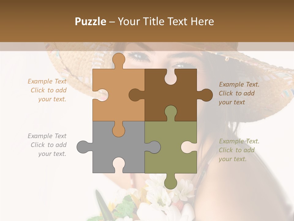 Garden Attractive Seductive PowerPoint Template