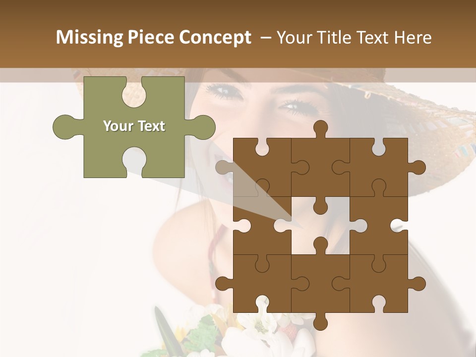 Garden Attractive Seductive PowerPoint Template