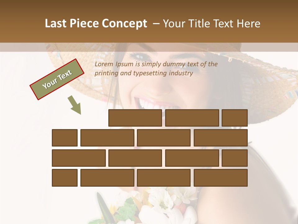 Garden Attractive Seductive PowerPoint Template