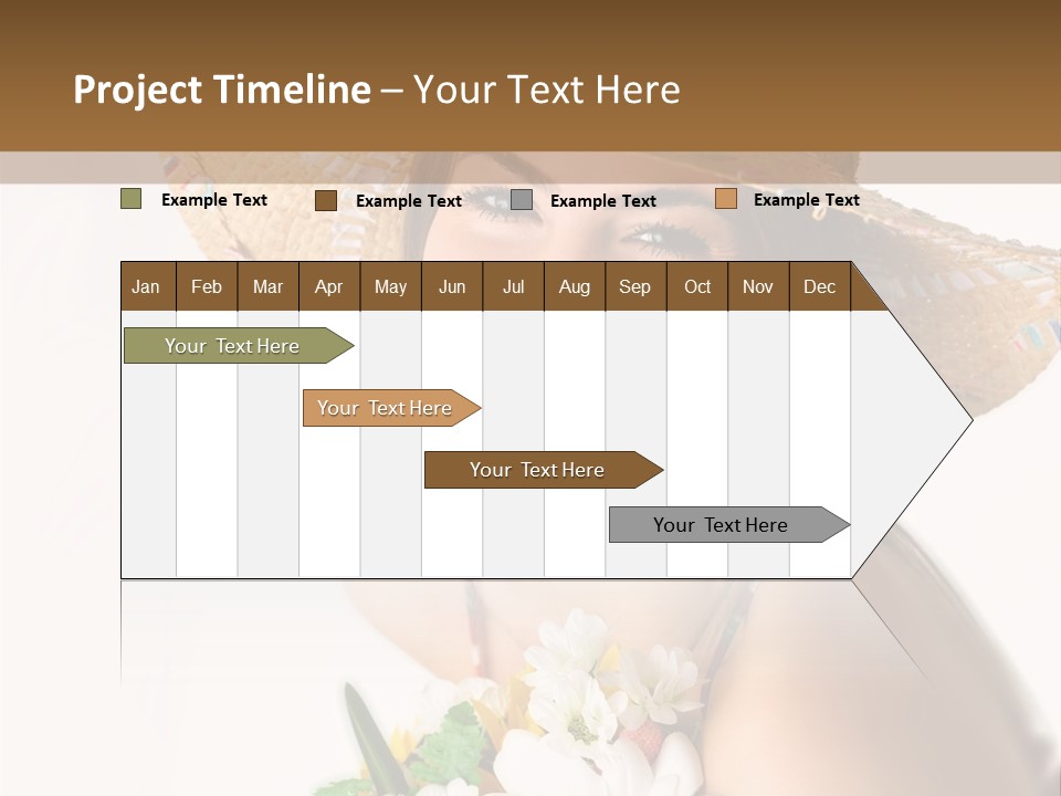 Garden Attractive Seductive PowerPoint Template