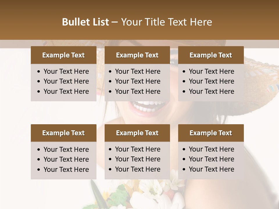 Garden Attractive Seductive PowerPoint Template