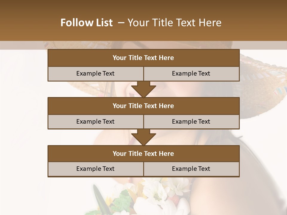 Garden Attractive Seductive PowerPoint Template